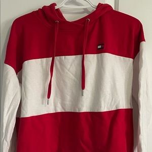 Tommy Hilfiger red and white Hoodie